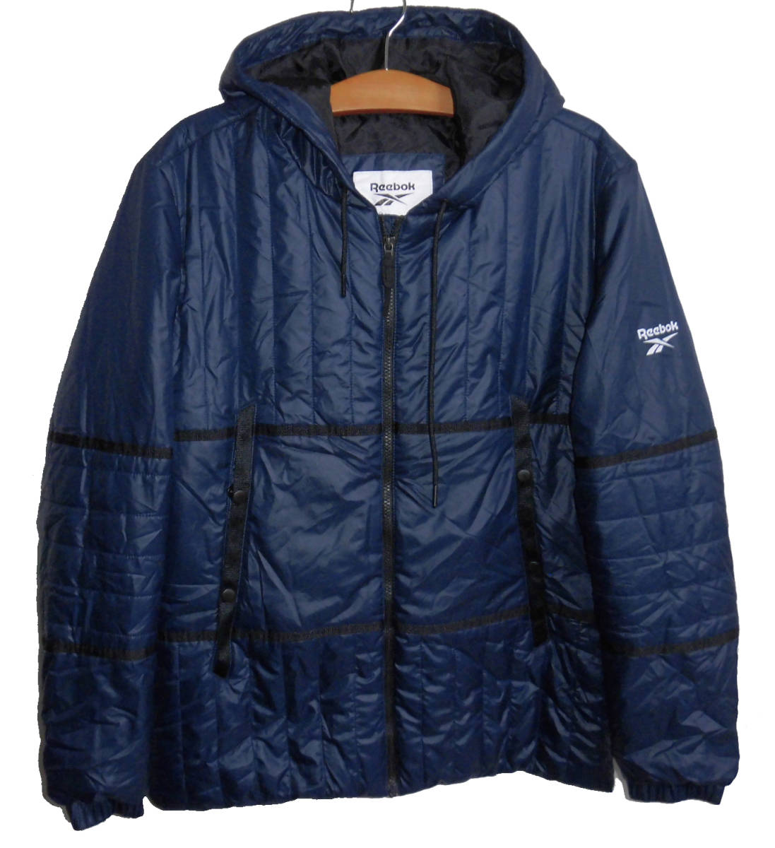 Я美品 定価1.6万 REEBOK リーボック 21AW Outerwear Core Padded Jacket コアパデッドジャケット XO FU1676