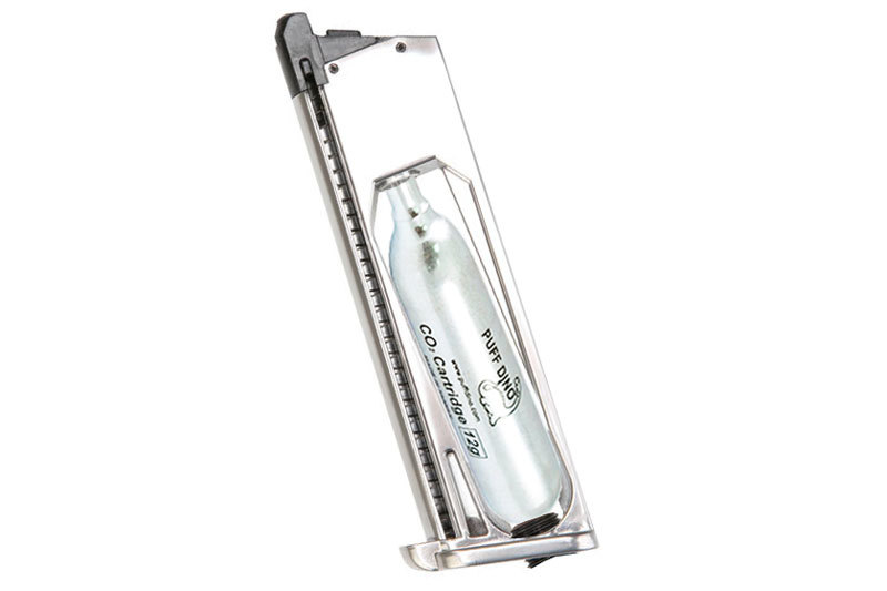新品 BATON バトン 1911 CO2 マガジン SILVER シルバー JASG認定 新品 BATON バトン 1911 CO2 マガジン SILVER シルバー JASG認定