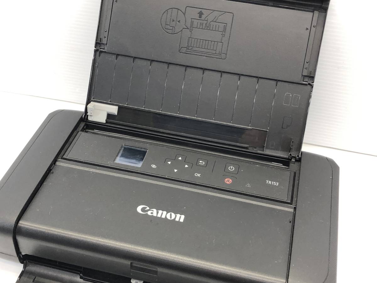 □キヤノン Canon カラー A4モバイルプリンター TR153 (コンパクト/無線LAN搭載/5色ハイブリッドインク) USED□_画像3