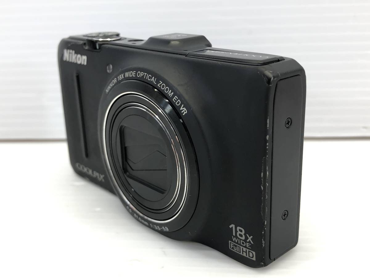 ◇ Nikon ニコン COOLPIX S9300 コンパクト デジタルカメラ ブラック クールピクス ジャンク扱い ◇_画像2