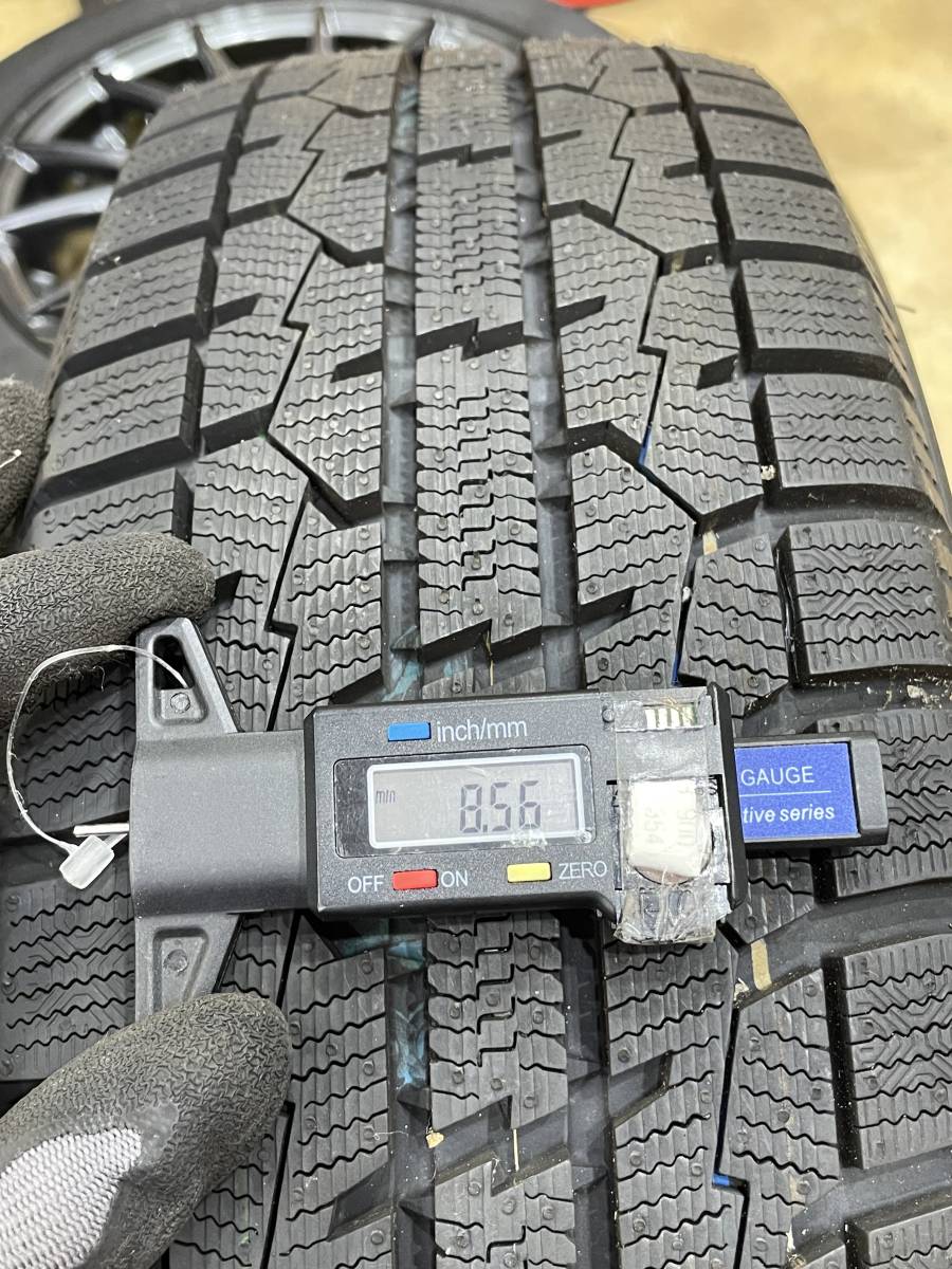 □TOYO アルミホイール付きスタッドレスタイヤ GARIT GIZ 175/55R15 4穴 2022年製　ダイハツ トール 使用□_画像10