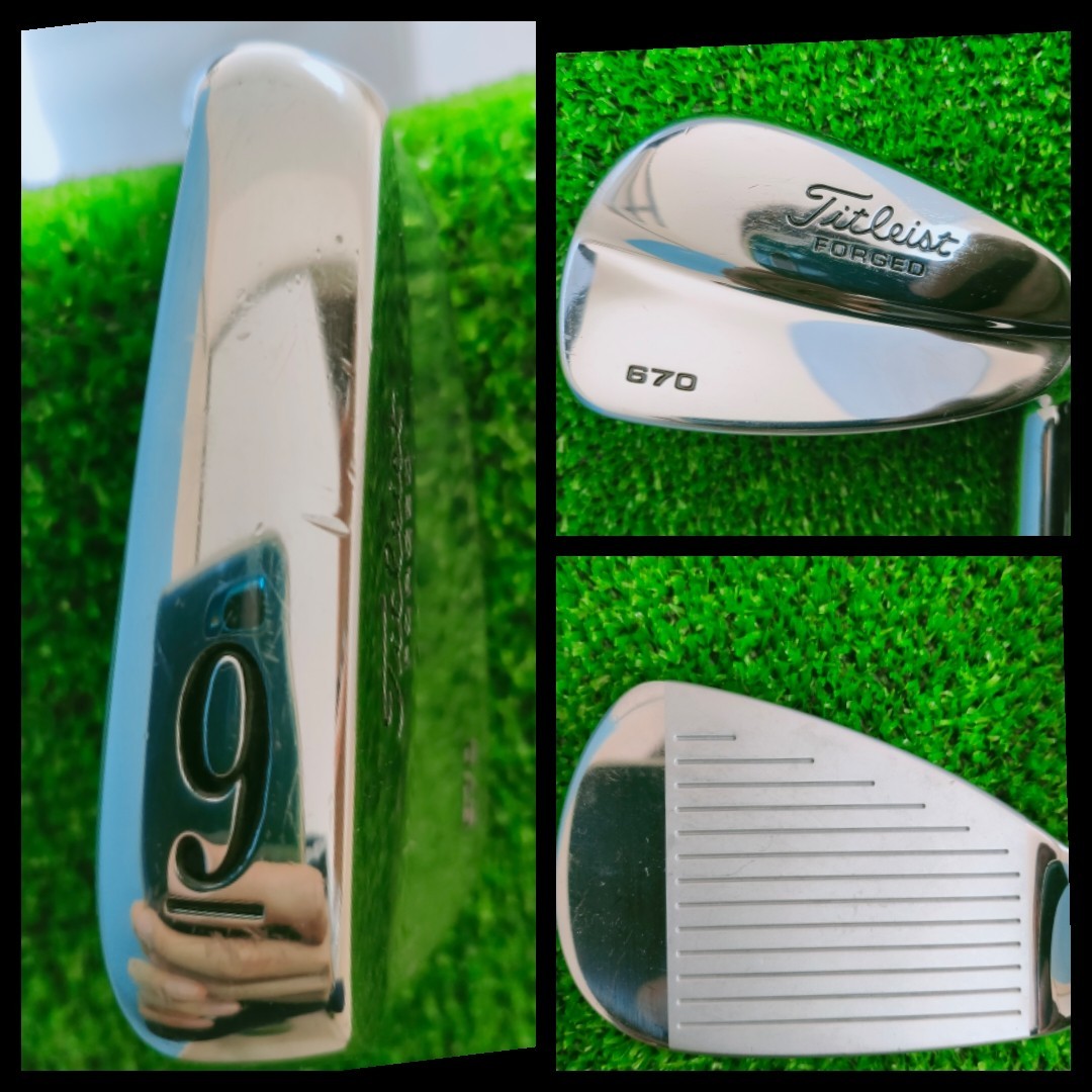 レアな名器 TITLEIST タイトリスト 670 FORGED フォージド レアな名器 TITLEIST タイトリスト 670 FORGED フォージド