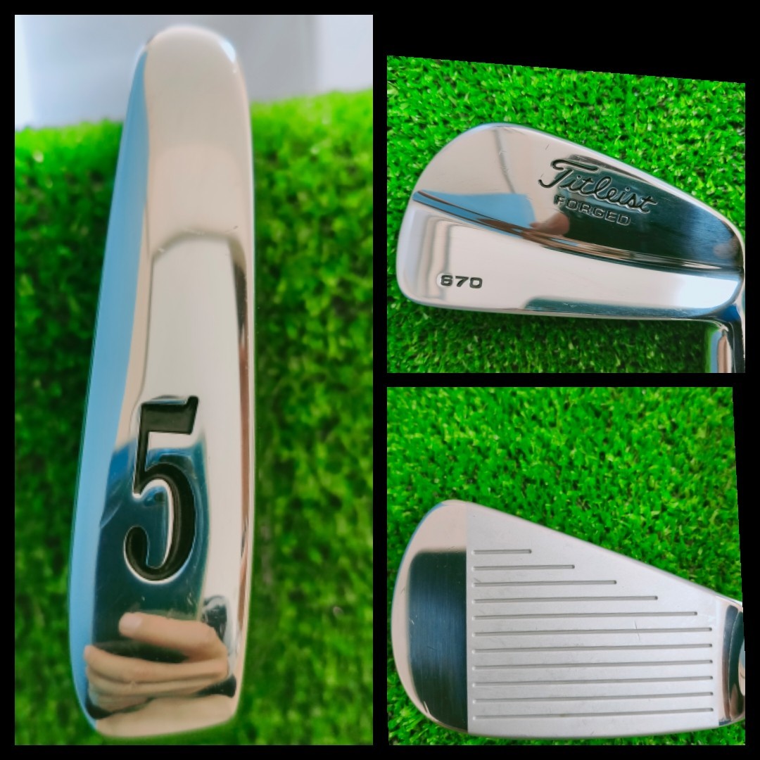 レアな名器 TITLEIST タイトリスト 670 FORGED フォージド レアな名器 TITLEIST タイトリスト 670 FORGED フォージド