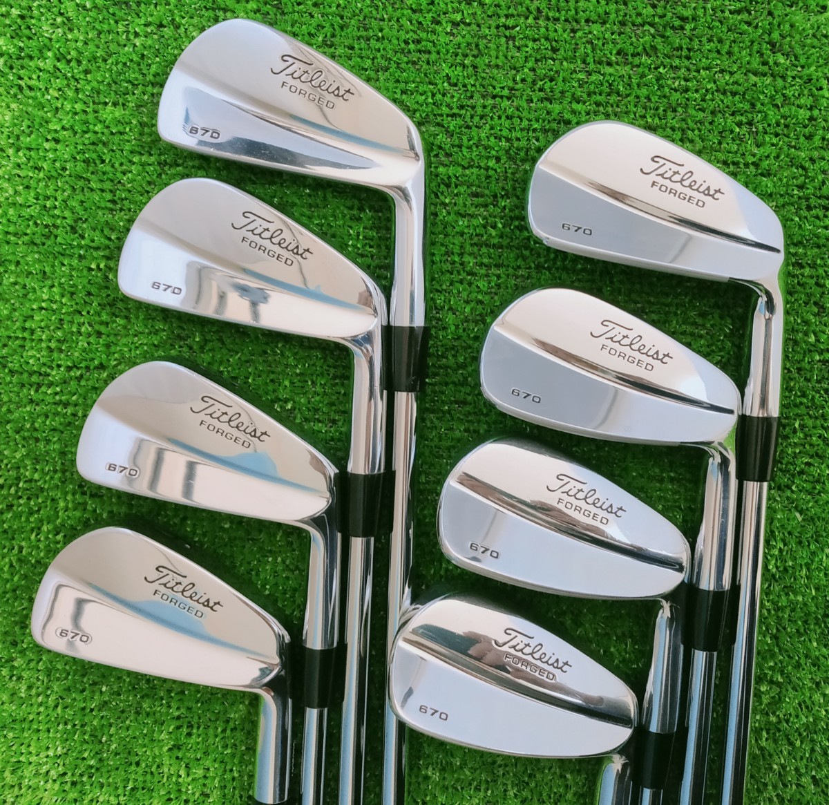 レアな名器 TITLEIST タイトリスト 670 FORGED フォージド レアな名器 TITLEIST タイトリスト 670 FORGED フォージド
