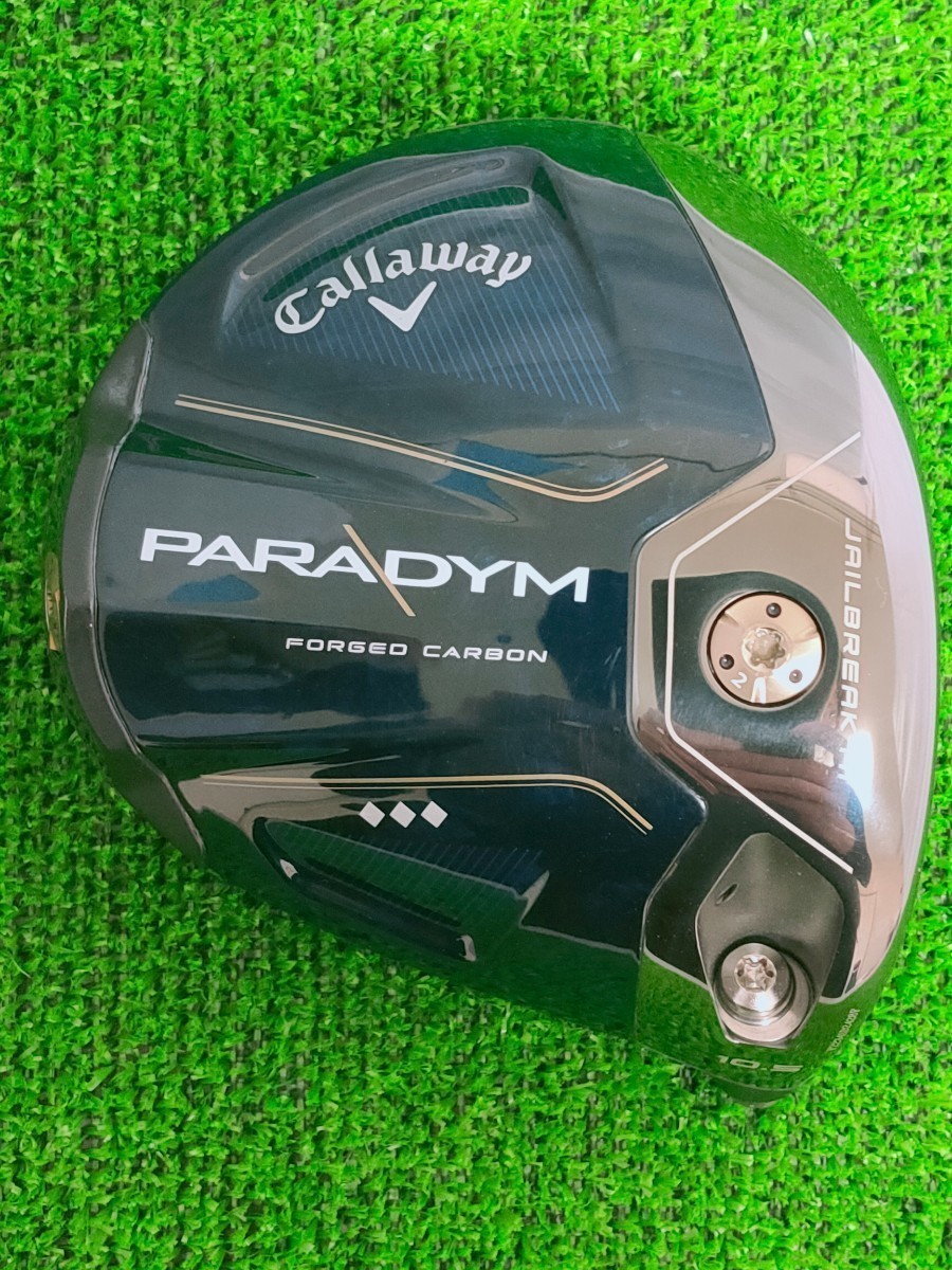 【送料無料】Callaway キャロウェイ PARADYM ◆◆◆ パラダイム トリプルダイヤモンド 10.5度 ヘッド単品。ヘッドカバー付き。（DH417）_画像1