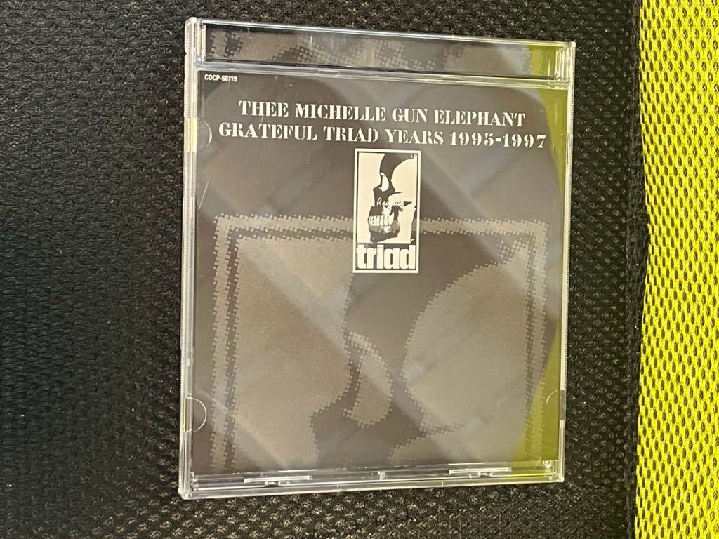 THEE MICHELLE GUN ELEPHANT GRATEFUL TRIAD YEARS 1995-2002 CD ベストアルバム_画像6
