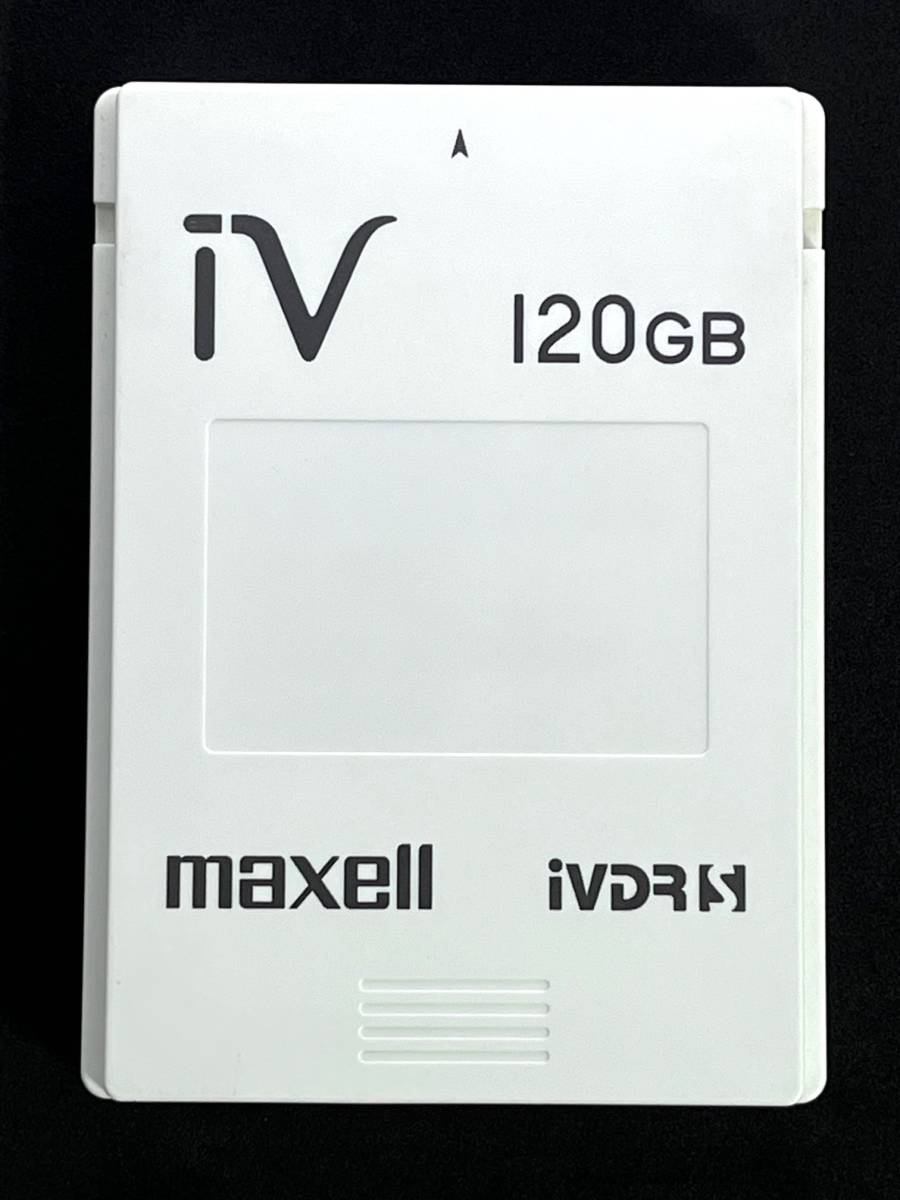 ★送料無料★動作品　iVDR-S カセットハードディスク　120GB　ホワイト　マクセル/maxell　アイヴィ　M-VDRS　Wooo対応　②