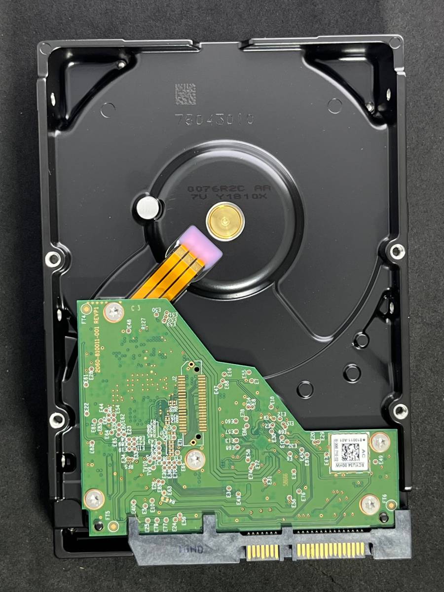 【送料無料】★ 2TB ★ Western Digital / WD20EURX【使用時間：4 ｈ】2021年製 新品同様　AVコマンド対応　WD 3.5インチ内蔵HDD/SATA600