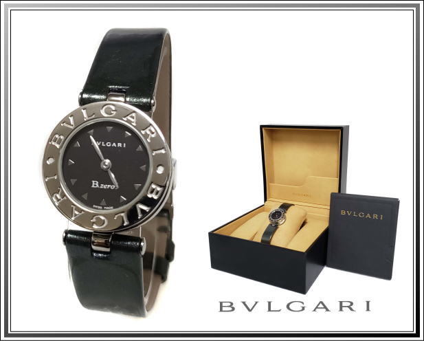 ☆美品BVLGARI/ブルガリ B-zero1/ビーゼロワン レディース腕時計 BZ22S クォーツ送料税込み！