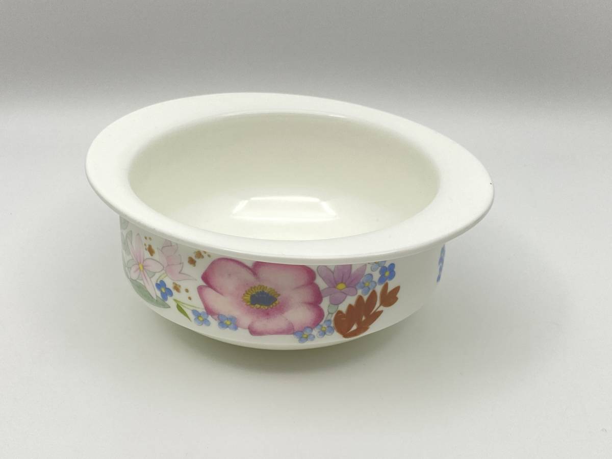 WEDGWOOD ウェッジウッド MEADOW SWEET 13cm Handled Soup Bowl メドウスイート 13cm ハンドル スープボウル *T579_画像3