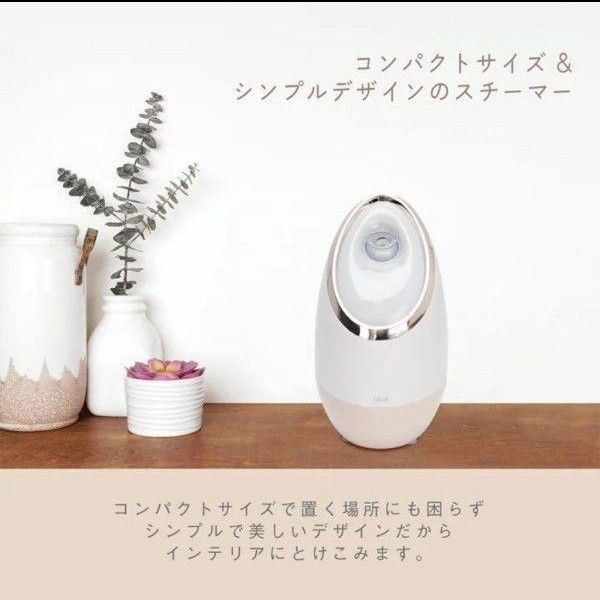 美顔器  スチーマー フェイスケア 加湿器