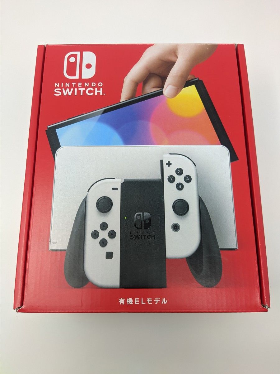 美品 Nintendo Switch 有機ELモデル ホワイト 本体 ニンテンドー