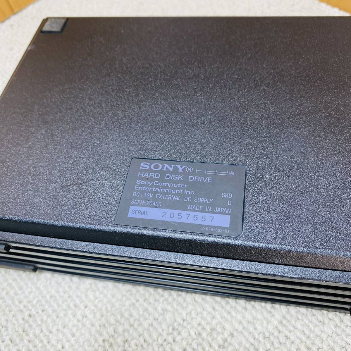 SONY ps2 ハードディスクドライブ 本体 プレイステーション HDD 外付 プレステ SCPH-20400 PlayStation _画像5