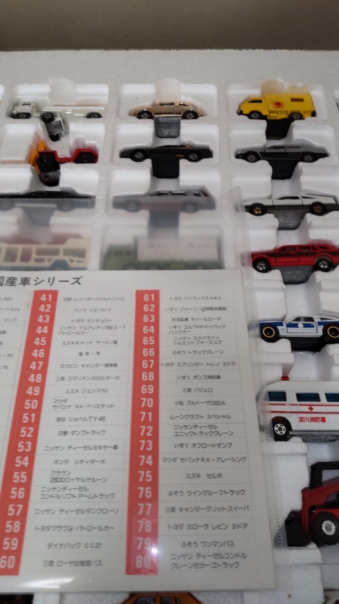 ミニカー■トミカ■スーパーギフトセット■80台限定色■80台分シール有■超希少■1983年販売■トミー■送料無料■童夢-零■幻のトミカ■_画像10