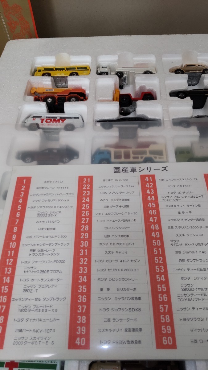 ミニカー■トミカ■スーパーギフトセット■80台限定色■80台分シール有■超希少■1983年販売■トミー■送料無料■童夢-零■幻のトミカ■_画像9