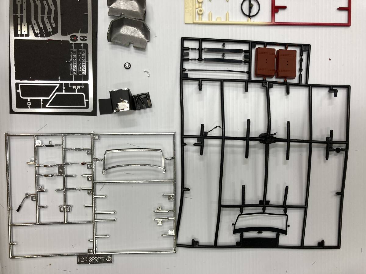 　グンゼ1/24 スロットカーボディ　スプライトMk-1ハードトップ/検プラモデル　スプライトMk-1ハードトップ　_画像7