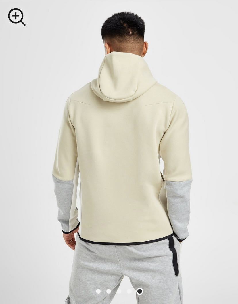 新品 日本未発売 海外正規品 NIKE TECH FLEECE セットアップ Sサイズ ベージュ グレー ホワイト ナイキ テックフリース 限定 レア