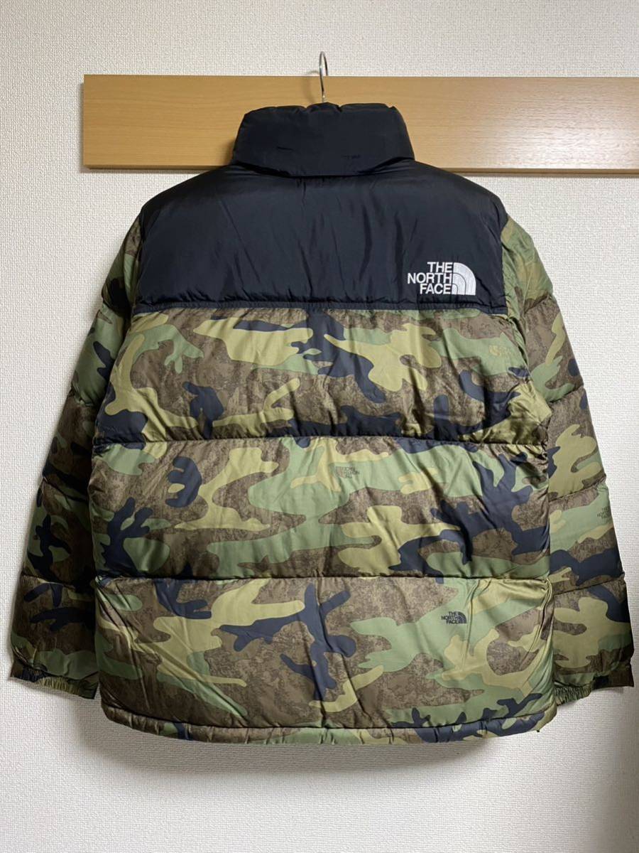 新品 国内正規品 THE NORTH FACE NOVELTY NUPTSE JACKET MサイズND92235 TNFカモ ノースフェイス ヌプシ カモフラ 迷彩 ダウンジャケット