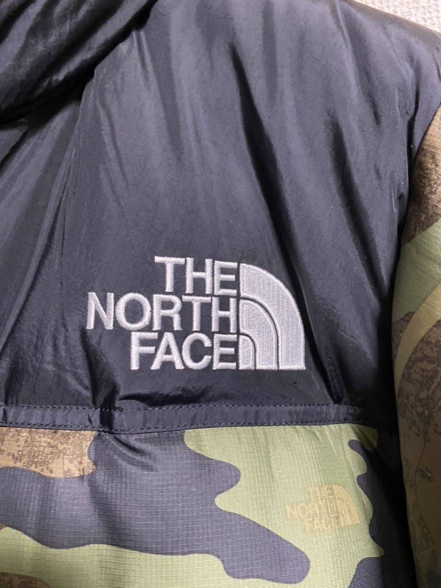 新品 国内正規品 THE NORTH FACE NOVELTY NUPTSE JACKET MサイズND92235 TNFカモ ノースフェイス ヌプシ カモフラ 迷彩 ダウンジャケット