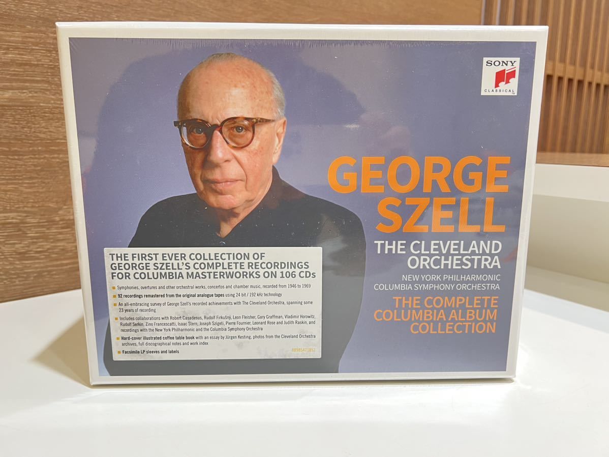 C21 未開封　ジョージ・セル　コロンビアアルバム録音全集　GEORGE SZELL THE CLEVELAND ORCHESTRA 106CD クラシックCD BOX _画像1