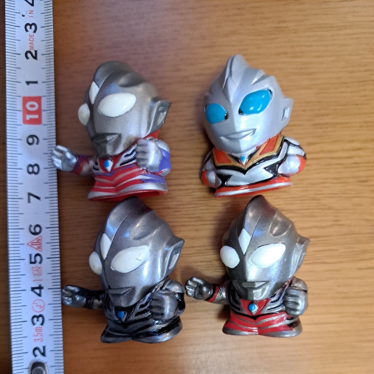 劇場版 ウルトラマンティガ ブラスト トルネード ティガダーク イーヴィルティガ 絶版 指人形 ソフビ フィギュア セット