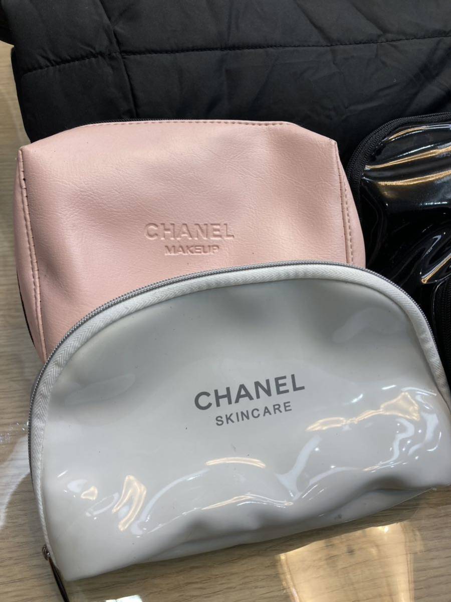 CHANEL シャネル ポーチ ノベルティ コスメポーチ ダウンジャケット まとめ_画像2