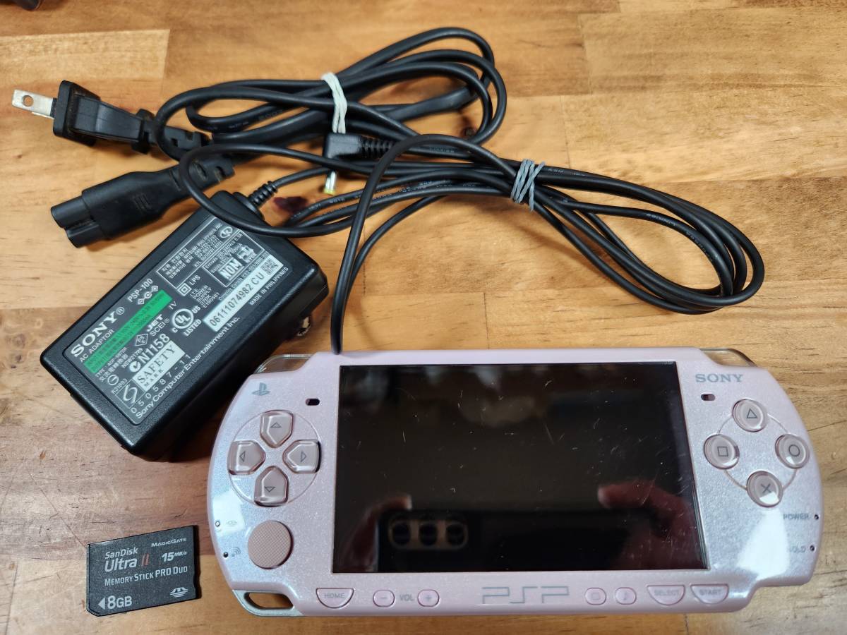 ソニーPSP PSP-2000 本体ピンクメモカ付き－日本代購代Bid第一推介