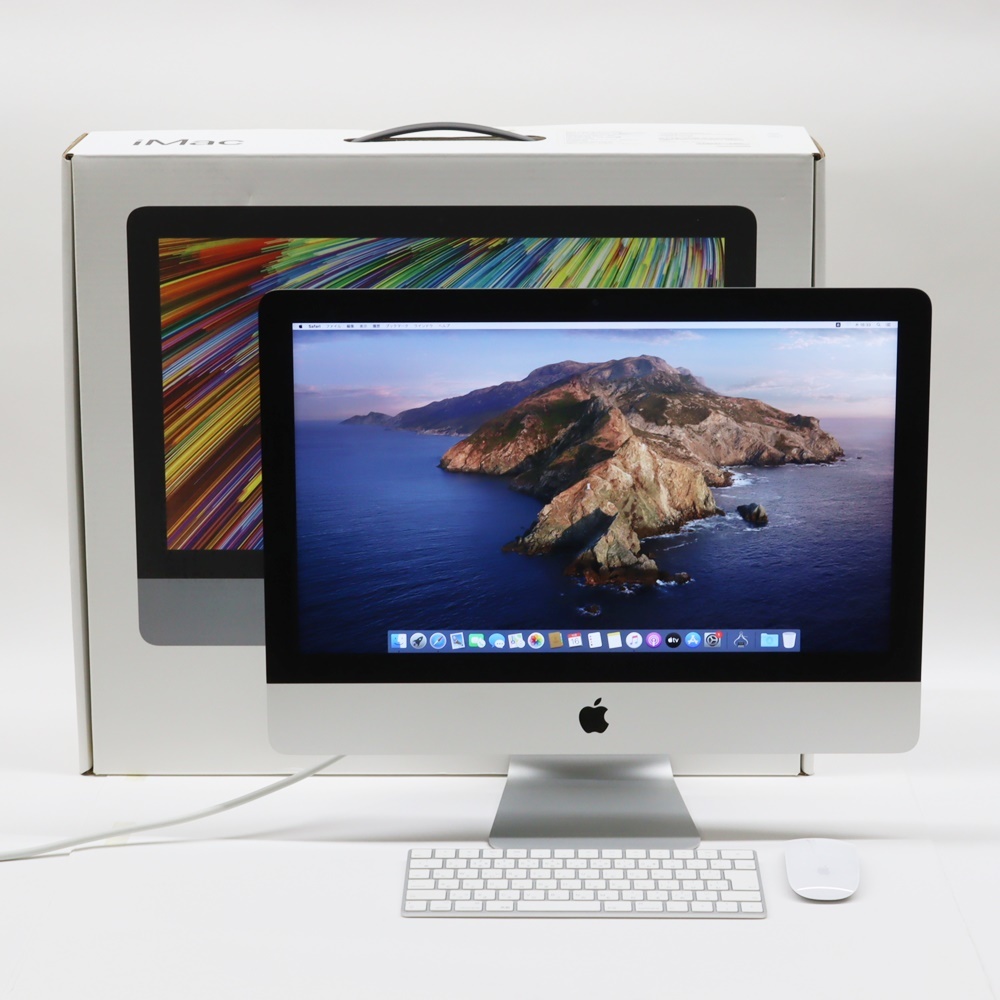  iMac Retina 4K　21.5インチ　2019　Core i3 3.6GHz　8GB　HDD 1TB　アイマック　MRT32J/A _画像1