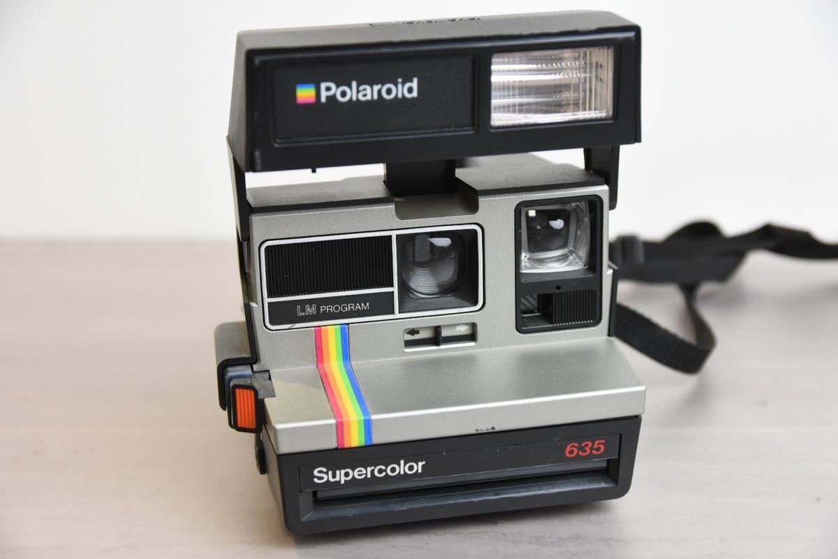  camera compact film camera Polaroid Polaroid 635 supercolor LM program 231019W20