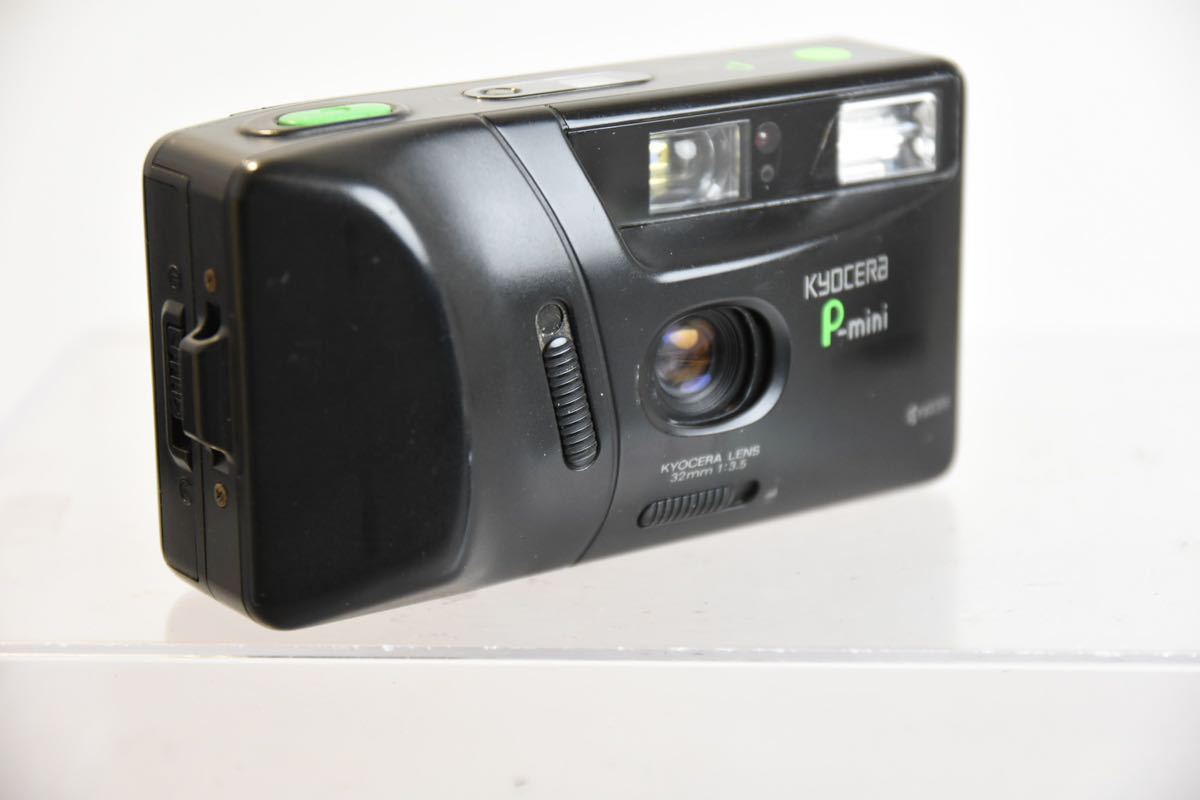 カメラ コンパクトフィルムカメラ KYOCERA 京セラ P-mini F3.5 32mm 231019W31_画像2