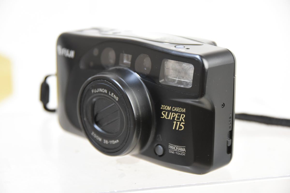 カメラ コンパクトフィルムカメラ FUJI 富士フイルム ZOOM CARDIA SUPER 115 X60_画像3