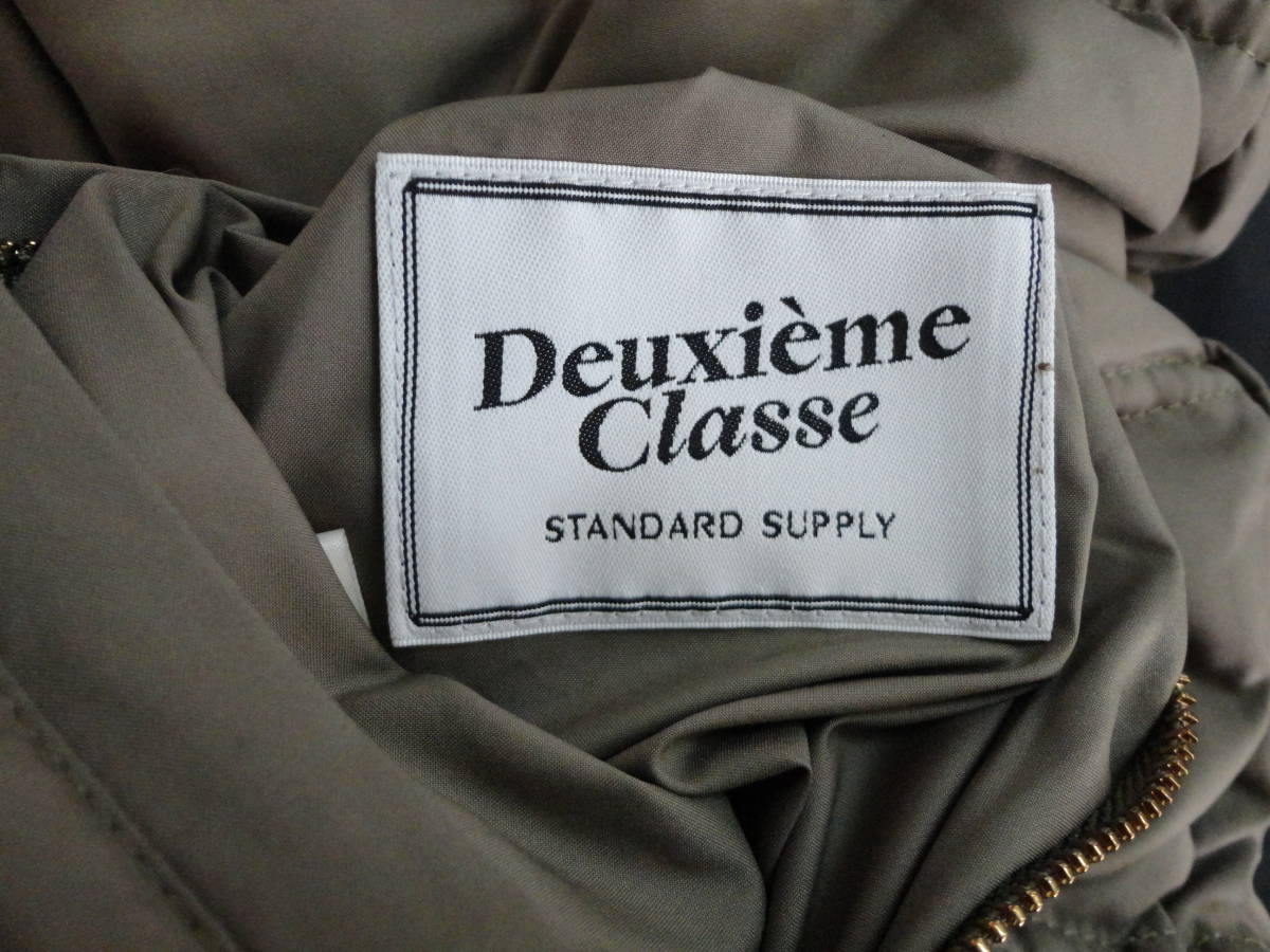 0351【本州のみ送料無料】Deuxieme Classe　ドゥーズィエムクラス　レディースアウター　リバーシブル　　ダウン90％　_画像5