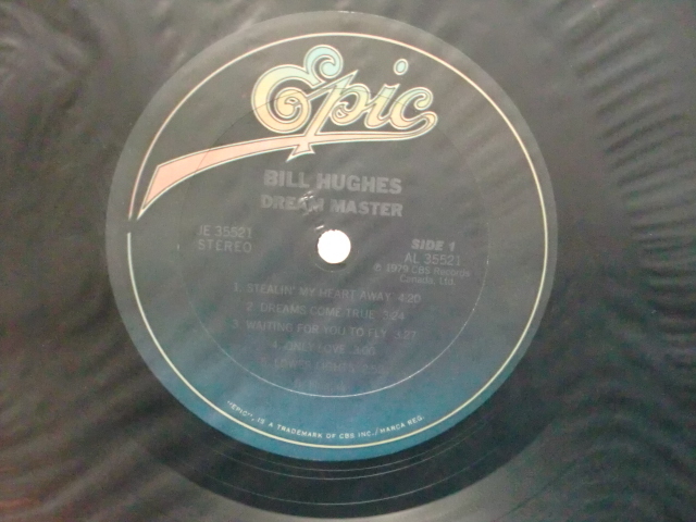 ＊【LP】Bill Hughes／Dream Master（JE35521）（輸入盤）_画像3