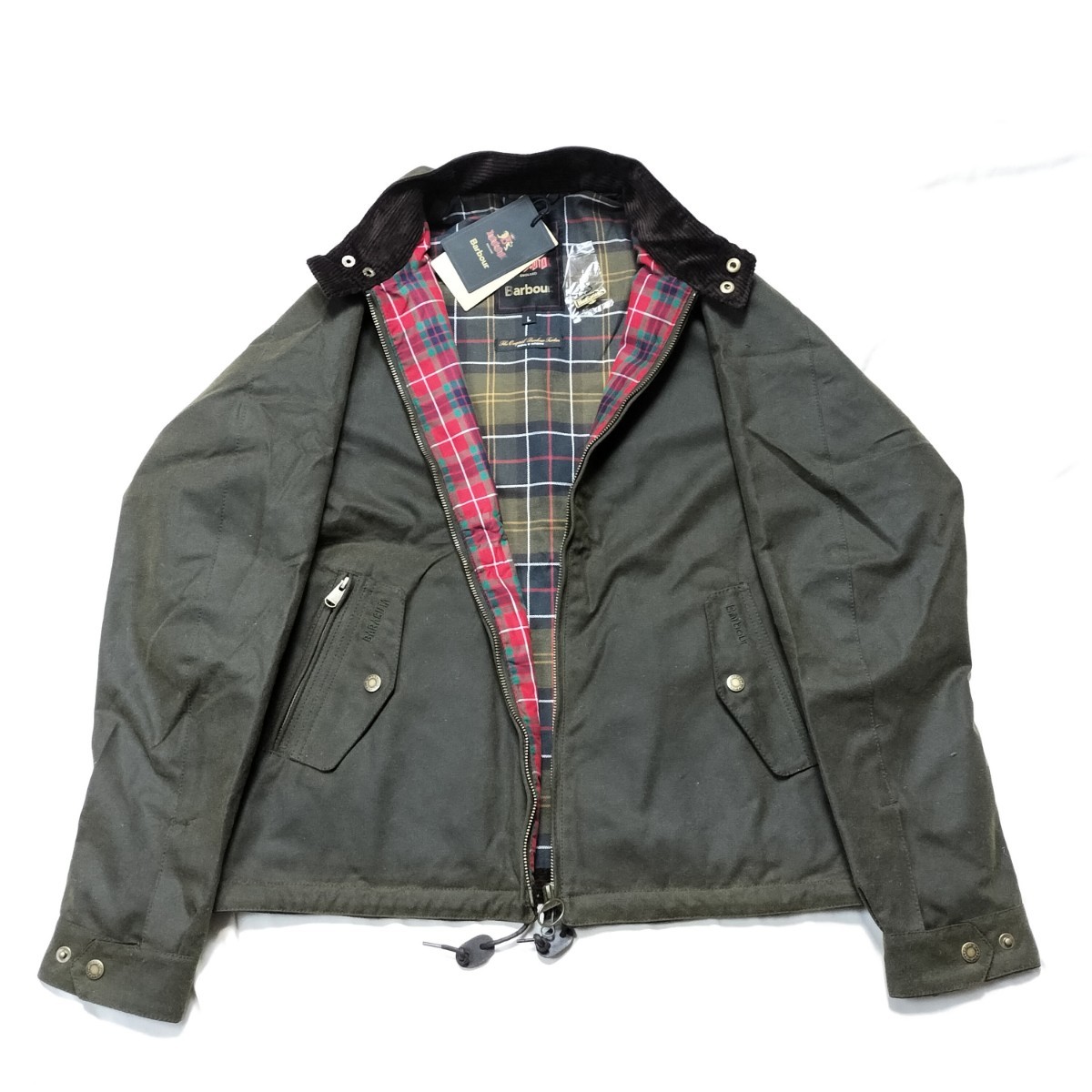 BARBOUR BARACUTA BROWN WAX JACKET G4 L 未使用 バブアー BARBOUR BARACUTA BROWN WAX JACKET G4 L 未使用 バブアー