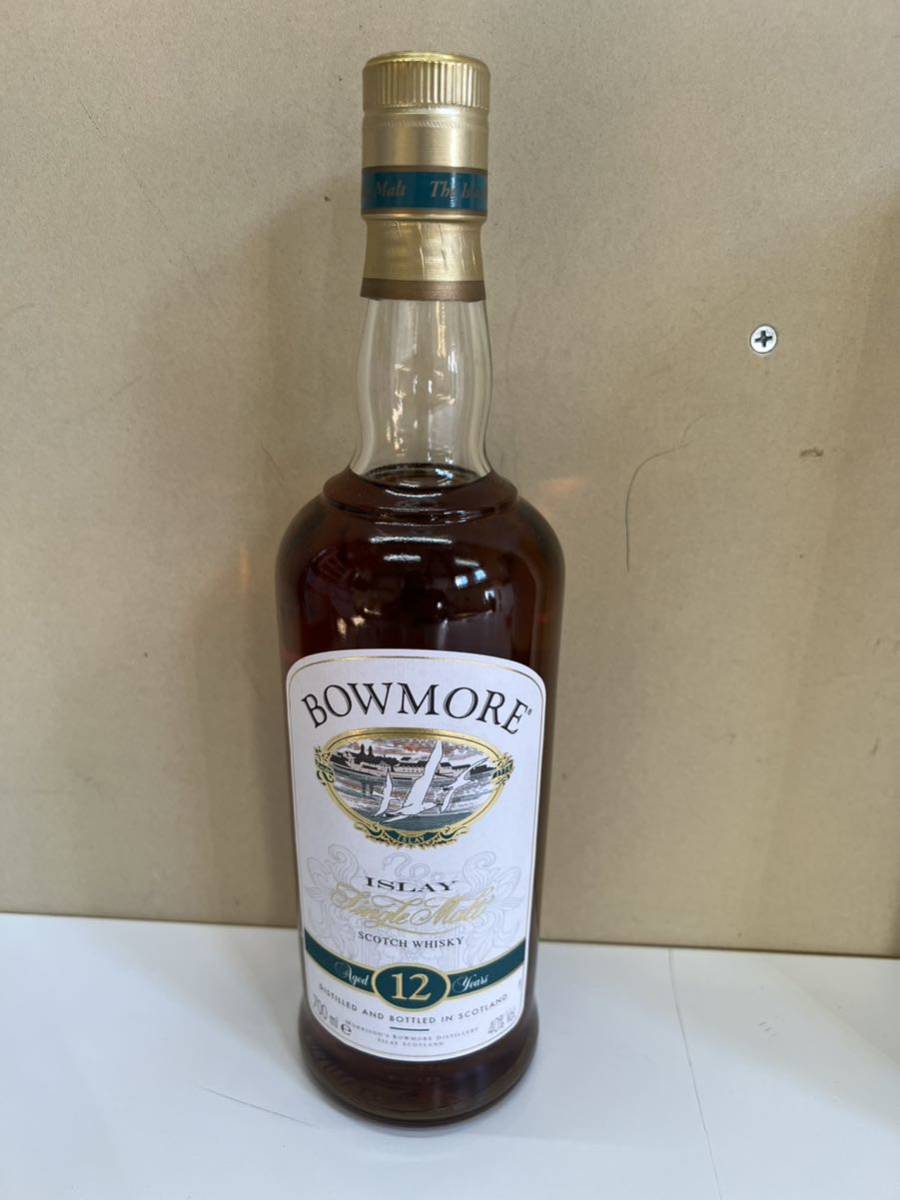 ●【未開栓】 BOWMORE ボウモア ISLAY 12年 カモメラベル アイラ スコッチ ウイスキー 700ml 40％ _画像5