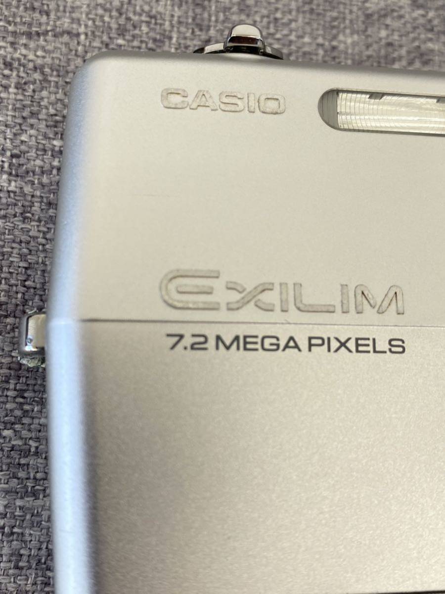 ▼（動作未確認）CASIO カシオ EXILIM エクシリムEX -Z 700 7.2 MEGA PIXELSデジタルカメラ 保証書 箱付き_画像9