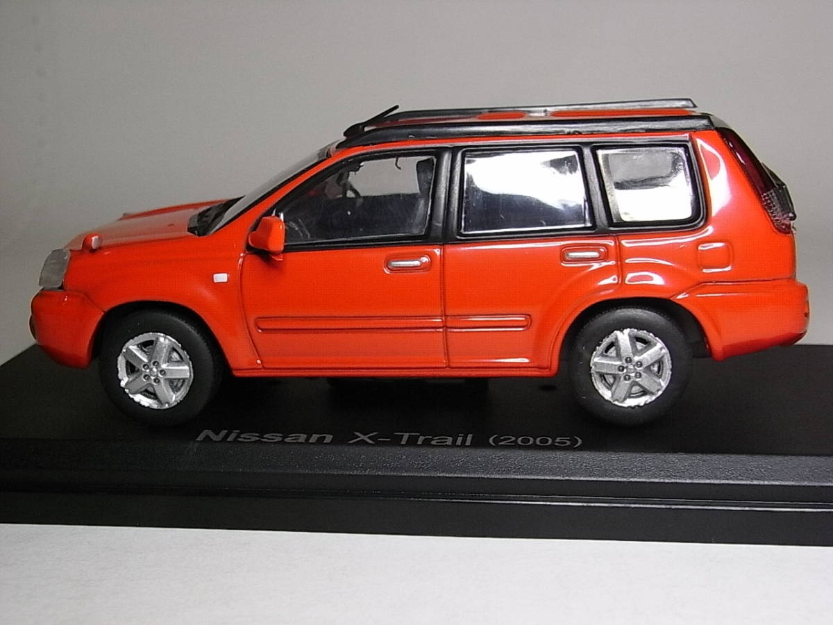 ニッサン Xトレイル(2005) 1/43 アシェット 国産名車コレクション ダイキャストミニカー エクストレイル_画像2