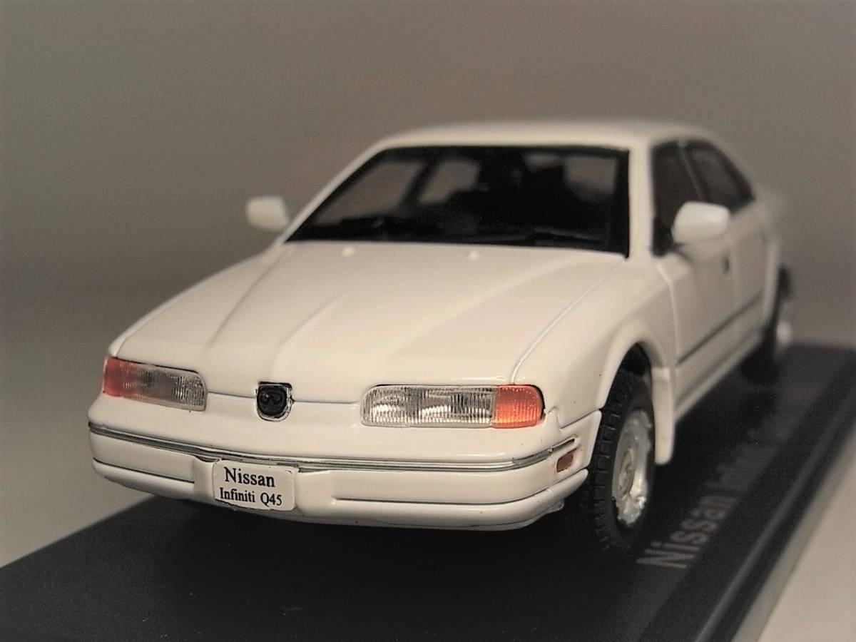 ニッサン インフィニティ Q45(1989) 1/43 国産名車コレクション アシェット ダイキャストミニカー 日産_画像1