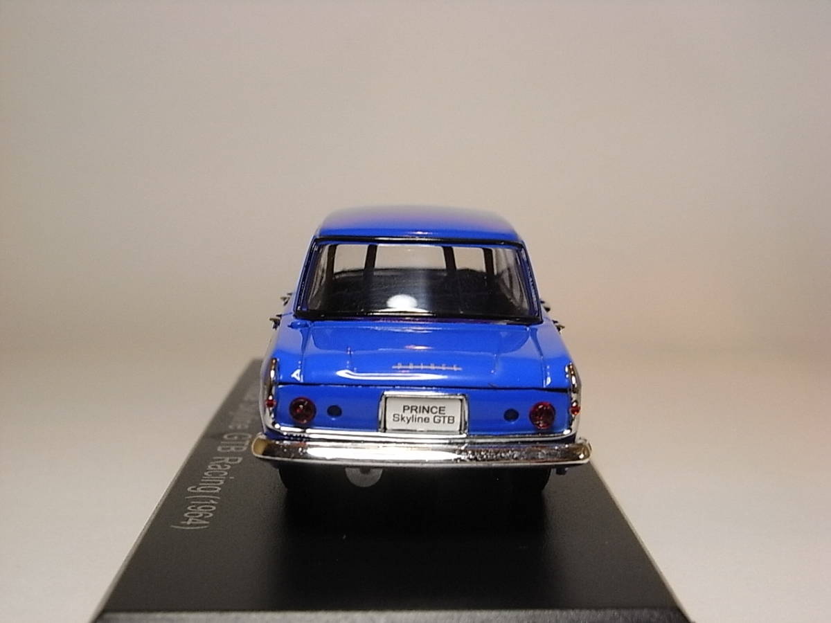 日産 プリンス スカイライン GTB レーシング(1964) 1/43 アシェット 国産名車コレクション ダイキャストミニカー_画像4