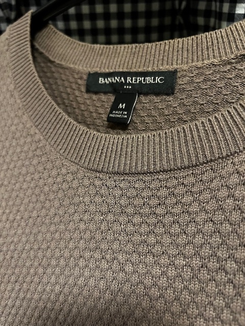 Banana Republic メンズ 2つ　セーター　セット　Mサイズ_画像2