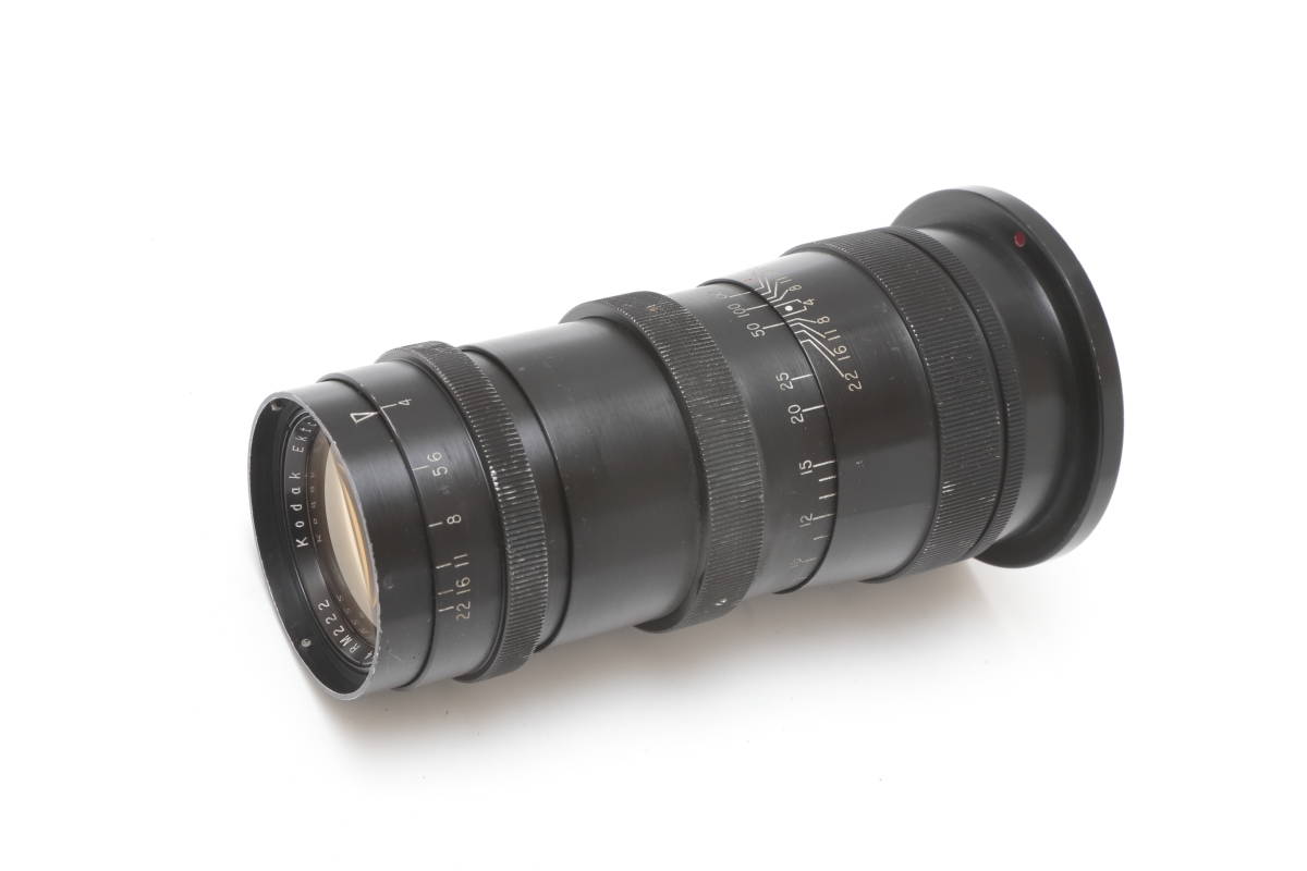 GRAFLEX STILL PICTURE KE-4 Ektar Lens 102mm f2.8 、205mm f4付き アンティークカメラ 動作不明 ジャンク品扱い_画像7