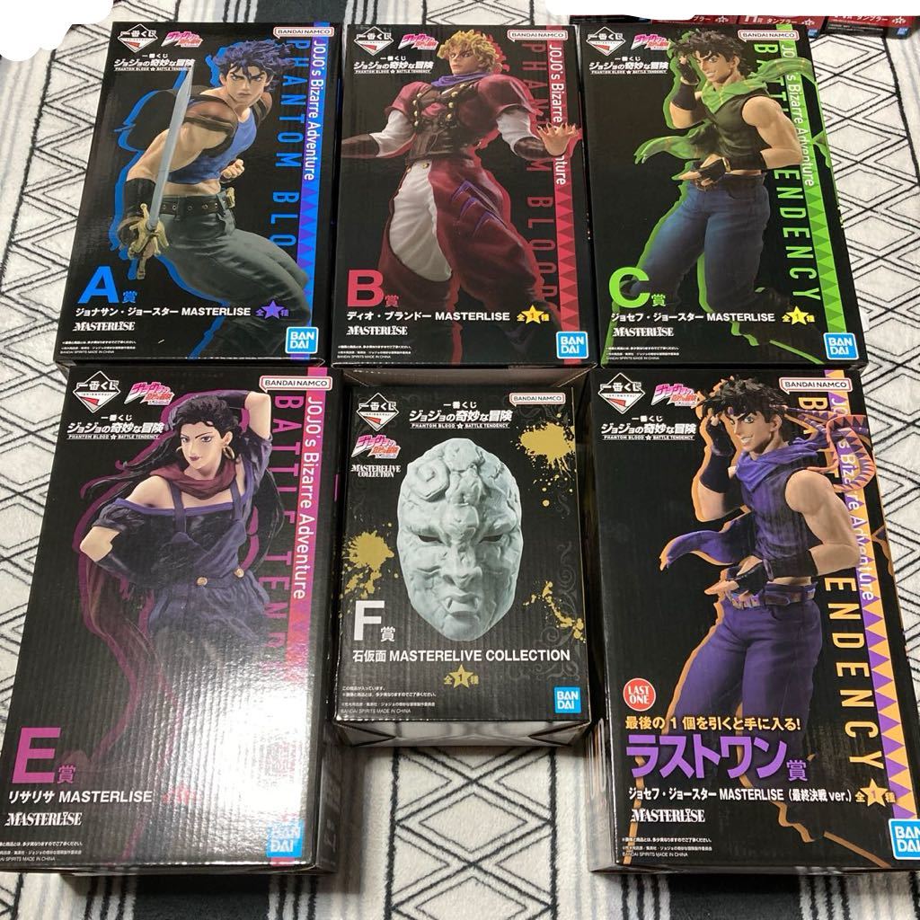 一番くじジョジョの奇妙な冒険PHANTOM BLOOD＆BATTLE TENDENCY A賞B賞C