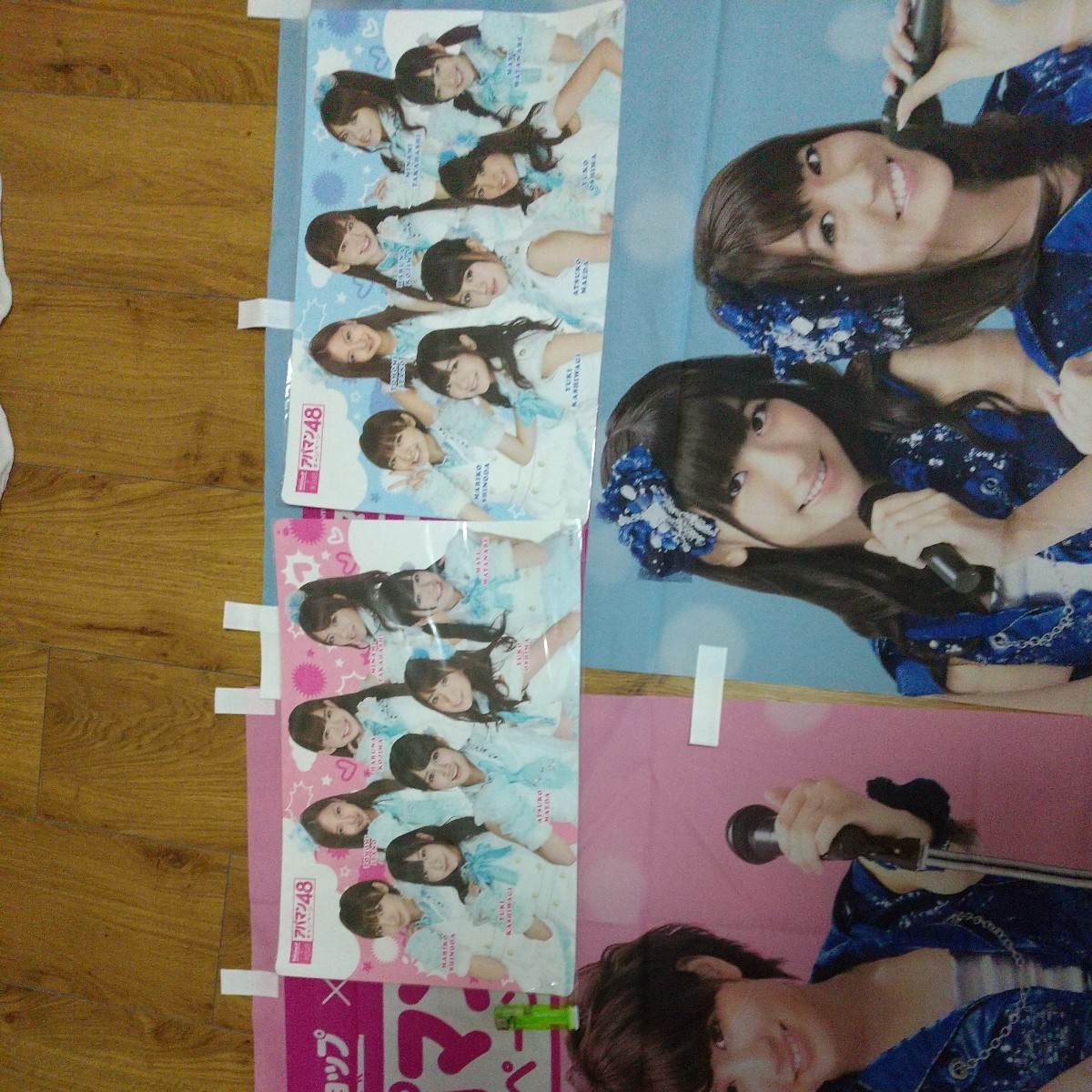アパマンショップ AKB48 アパマン48キャンペーン のぼり2種 ランチョンマット2種 デジタオル マット ハンガー3種 スリッパ クッション他の画像6