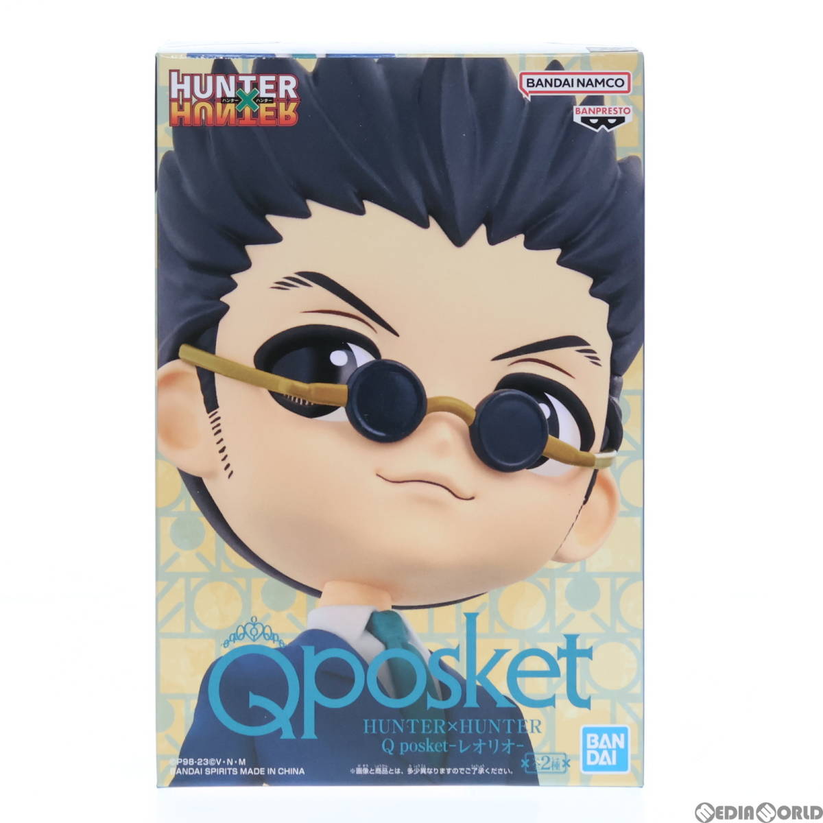 【中古】[FIG]レオリオ=パラディナイト A(手下げ) HUNTER×HUNTER(ハンター×ハンター) Q posket-レオリオ- フィギュア プライズ(2589093)_画像1