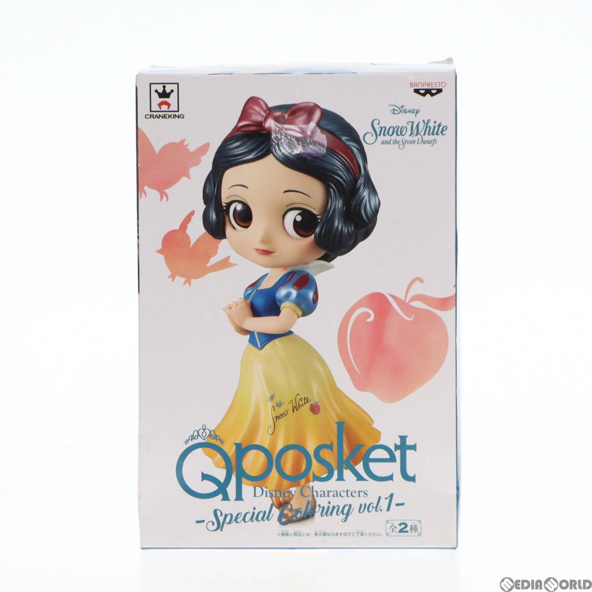 【中古】[FIG]白雪姫 Q posket Disney Characters -Special Coloring vol.1- フィギュア プライズ(37346) バンプレスト(61716300)_画像1