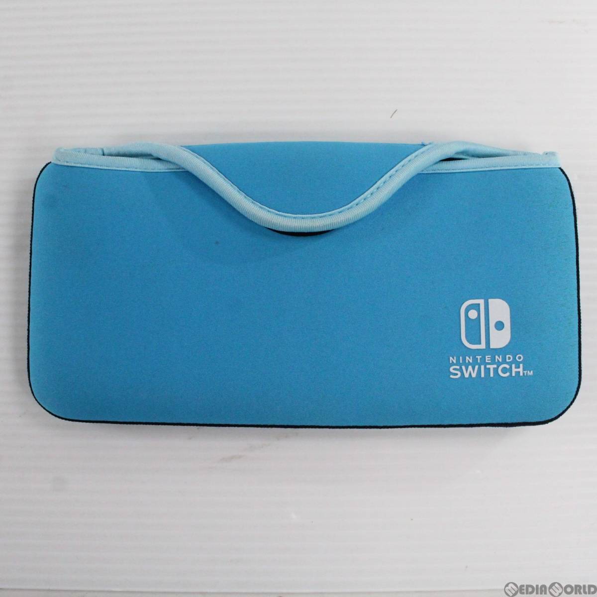 【中古】[ACC][Switch]QUICK POUCH for Nintendo Switch Lite(クイックポーチ フォー ニンテンドースイッチライト) セルリアンブルー キー_画像1