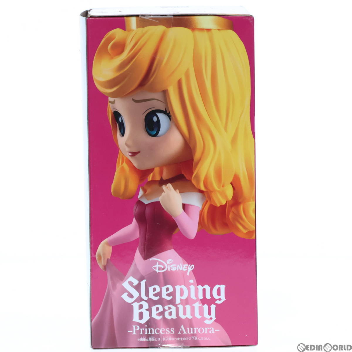 【中古】[FIG]オーロラ姫 A(ピンク) Q posket Disney Characters -Princess Aurora- 眠れる森の美女 フィギュア プライズ(38588) バンプレ_画像4