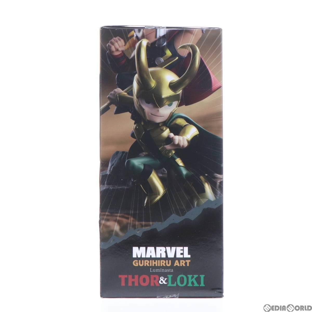 【中古】[FIG]Luminasta ソー&ロキ MARVEL(マーベル) GURIHIRU ART フィギュア プライズ(1103441) セガ(61717273)_画像2