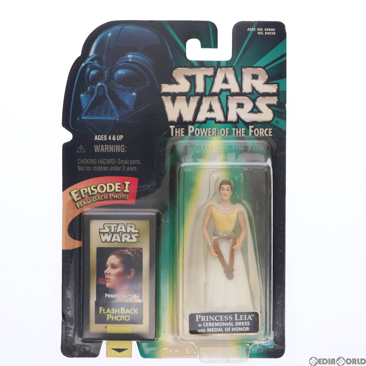 【中古】[FIG]The Power Of The Force スター・ウォーズ ベーシックフィギュア セレモニアル プリンセス・レイア STAR WARS 完成品 可動フ_画像1