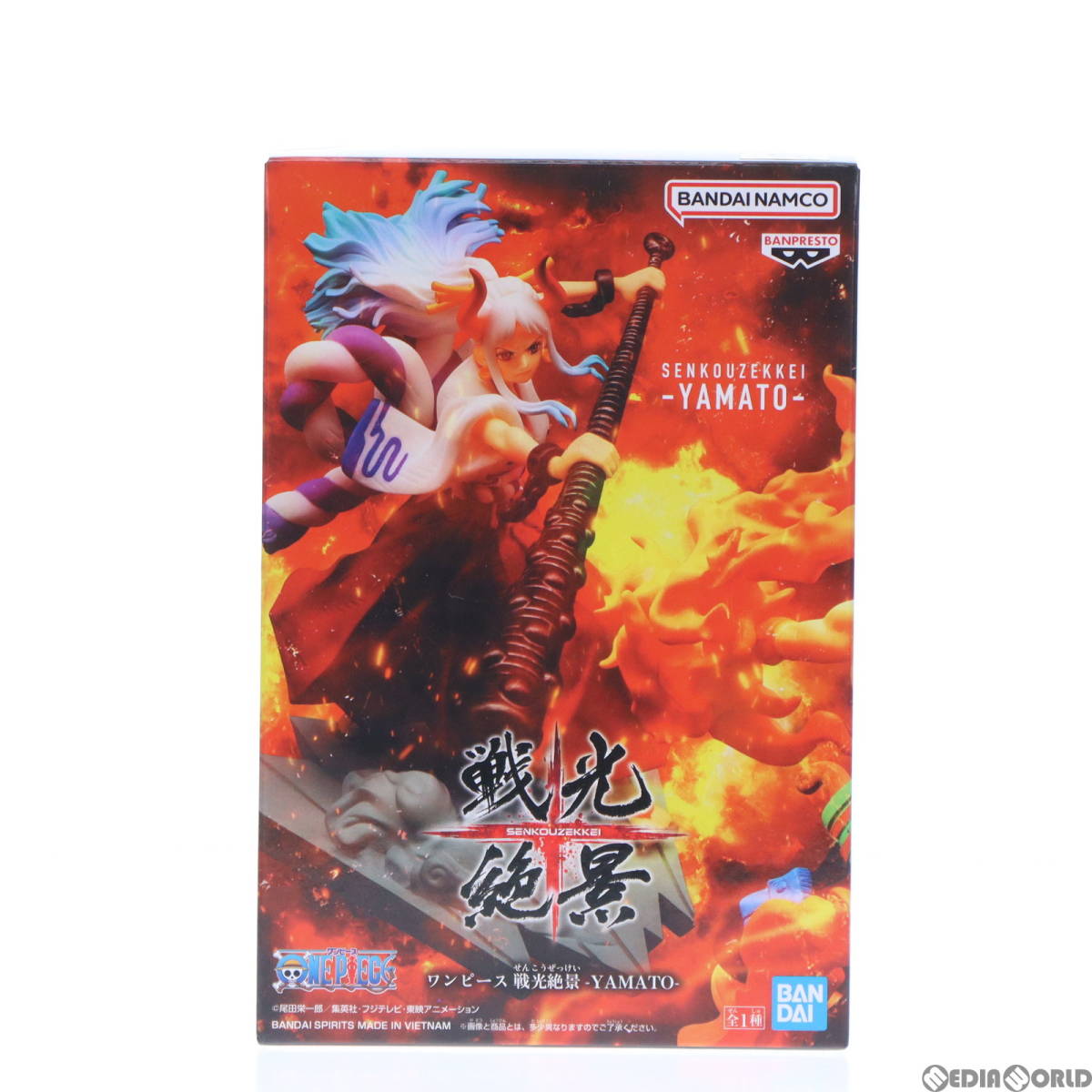 【中古】[FIG]ヤマト ワンピース 戦光絶景-YAMATO- ONE PIECE フィギュア プライズ(2591076) バンプレスト(61718052)_画像1